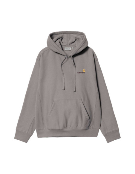 HOODED AMERICAN SCRIPT SWEAT