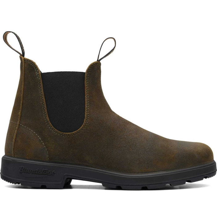 DARK OLIVE WAXED SUEDE