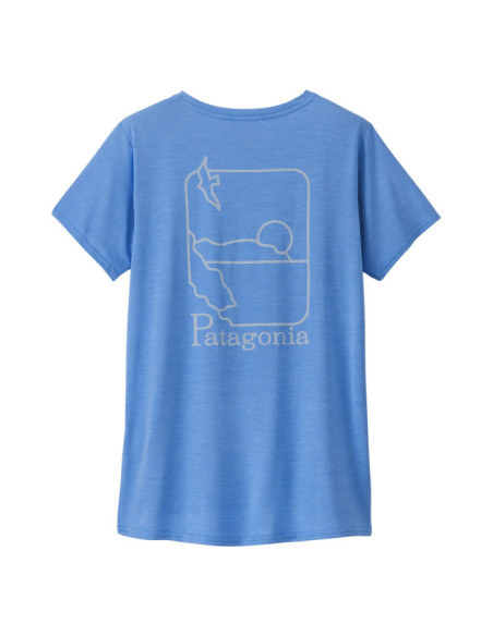 W'S CAP COOL DAILY GRAPHIC SHIRT - WATERS