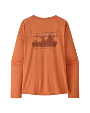 W'S LS CAP COOL DAILY GRAPHIC SHIRT