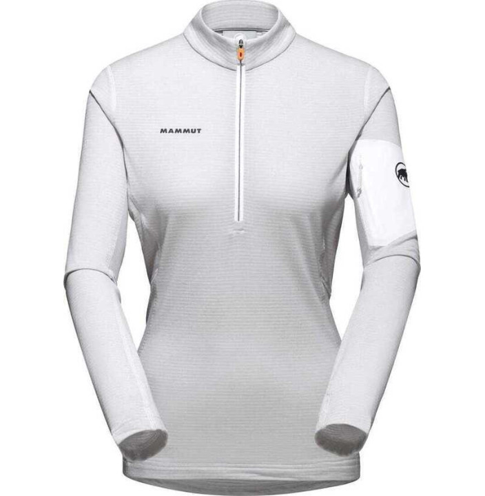 JERSEY AENERGY LIGHT ML HALF ZIP MUJER