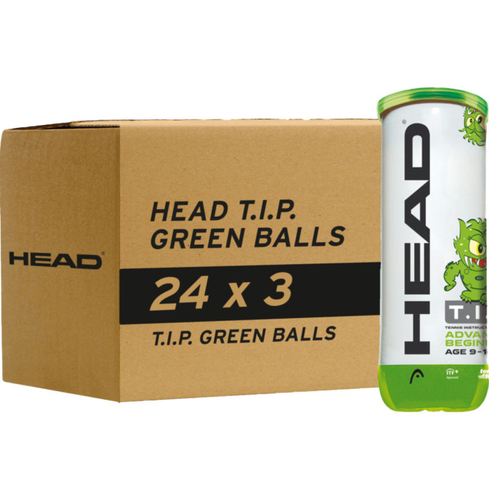 3B HEAD TIP GREEN - 6DZ