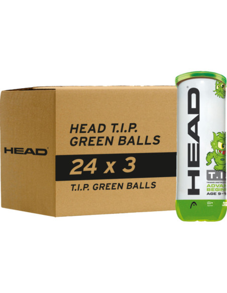 3B HEAD TIP GREEN - 6DZ