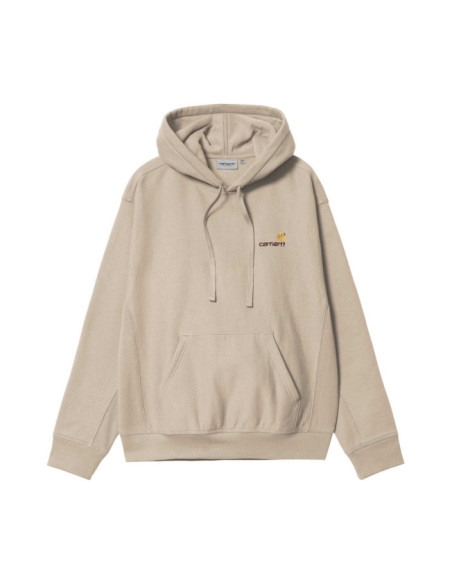 HOODED AMERICAN SCRIPT SWEAT