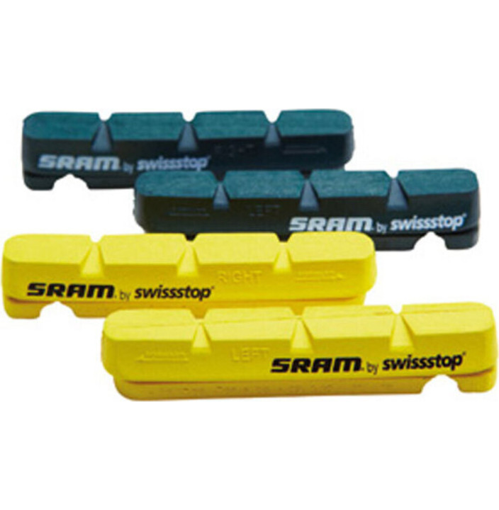 SRM RECAMBIO ZAPATA CARBONO ROAD YLW