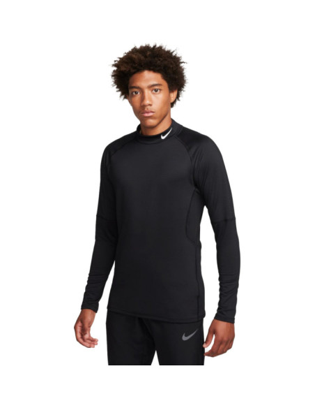 M NP TOP WARM LS MOCK