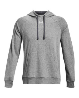 UA RIVAL FLEECE HOODIE-BLK