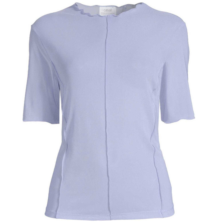 Seam Detail Mesh Tee