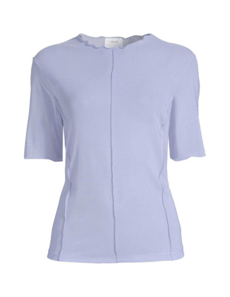 Seam Detail Mesh Tee