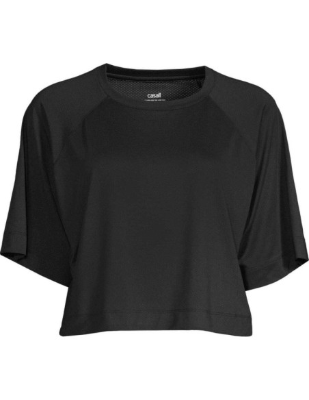 Laser Mesh Crop Tee Laser Mesh Crop Tee
