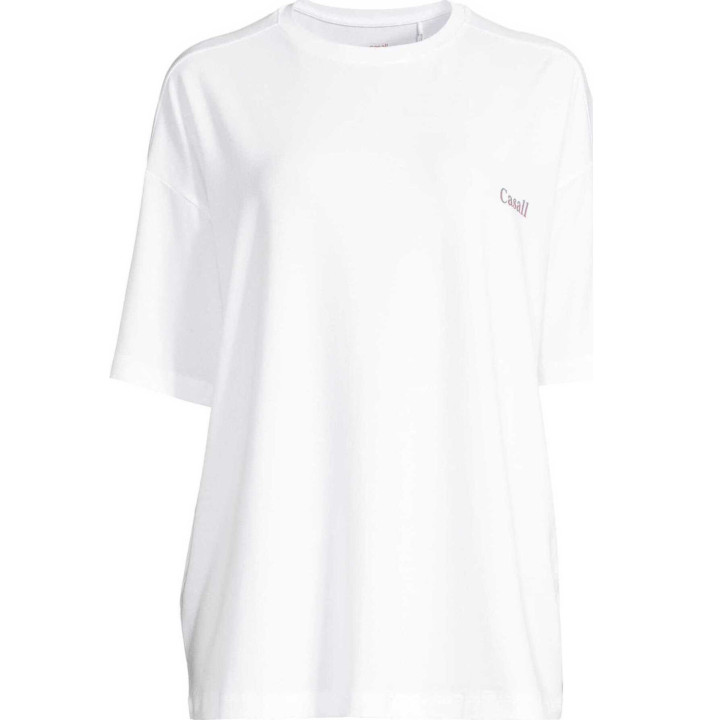 OVERSIZED COTTON BLEND TEE