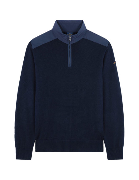 MEN'S ZIPPED PULLOVER    