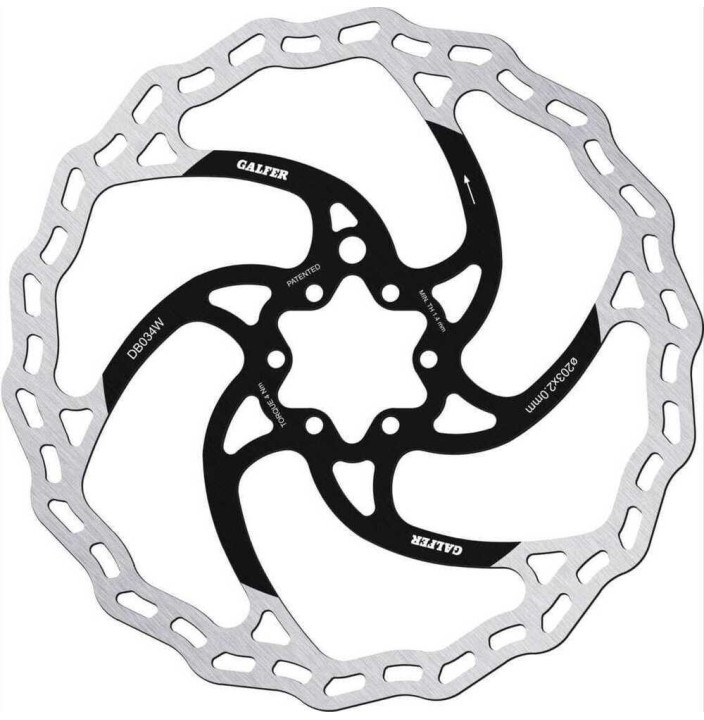 E-BIKE DISC WAVE 203X3MM