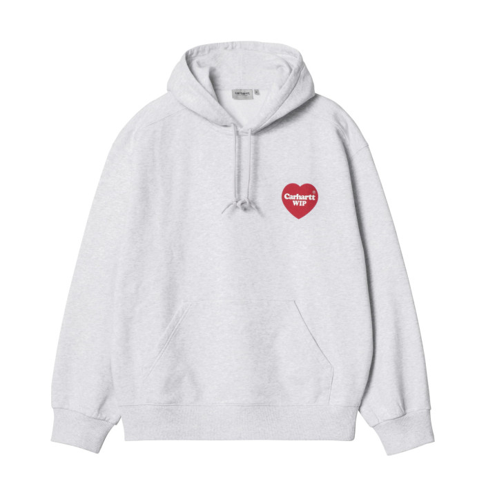 HOODED HEART SWEAT
