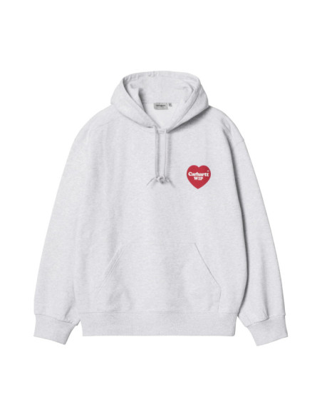 HOODED HEART SWEAT