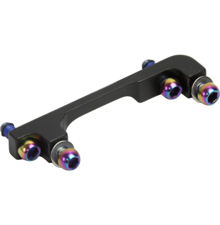 SRM ADAPT PINZA POST MOUNT 40MM DEL 200 TRAS 180MM RAINBOW