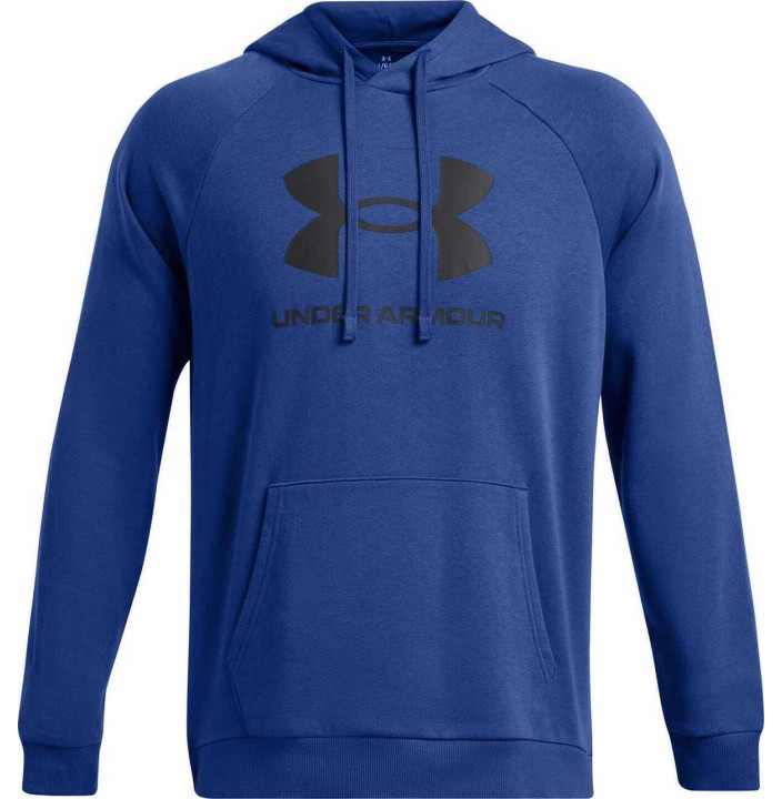 UA RIVAL FLEECE LOGO HD-GRN