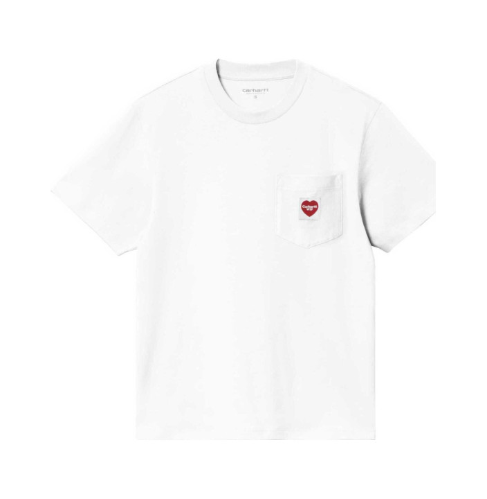 W' SS POCKET HEART T-SHIRT