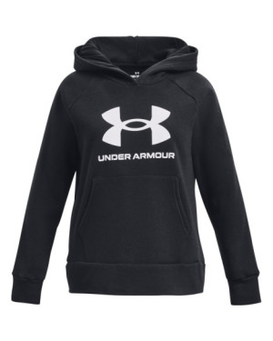UA RIVAL FLEECE BL HOODIE -BLK