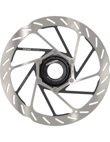 DISCO FRENO HS2 CENTERLOCK BISELADO