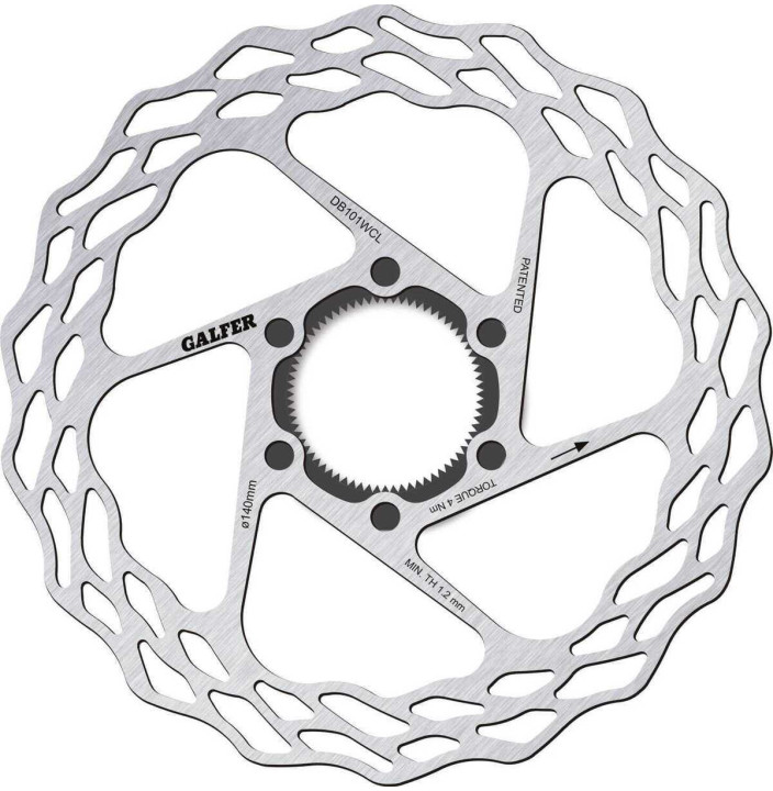 BIKE ROAD DISC WAVE CENTER-LOCK SYSTEM Ø160X1.8MM