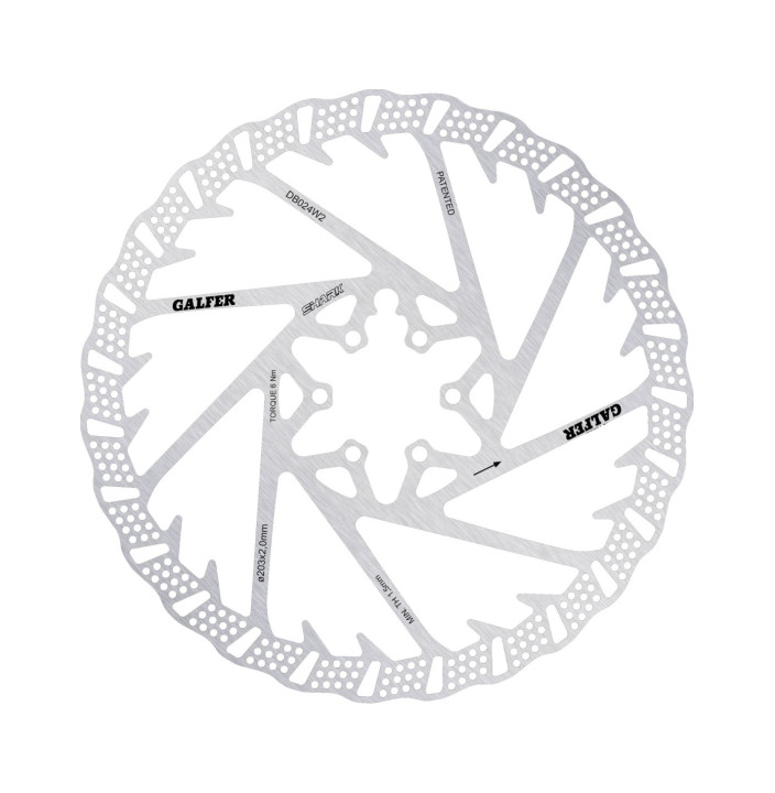 BIKE DISC SHARK Ø203X2.0MM