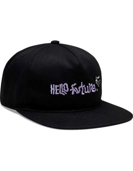 HELLO FUTURE SNAPBACK HAT