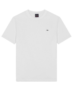 SHARK BADGE COTTON JERSEY T-SHIRT