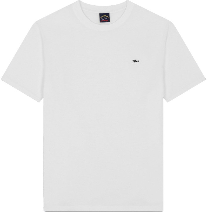 SHARK BADGE COTTON JERSEY T-SHIRT