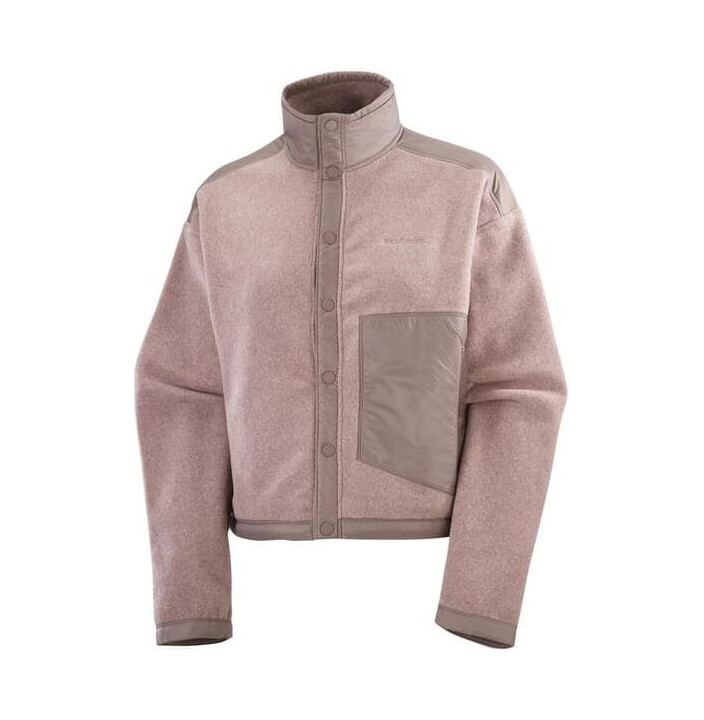 CHROMA FLEECE CARDIGAN W