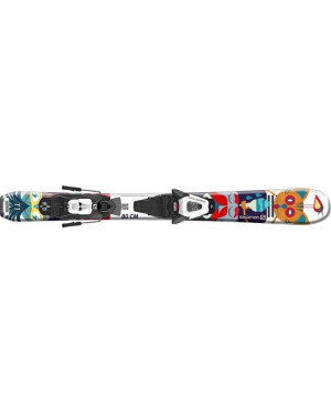 SKI SET L T1 JR XS + C5 GW J75 WHT MU 90