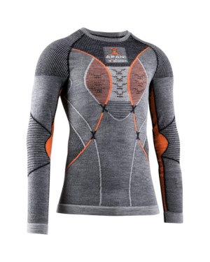 CAMISETA ML C REDONDO APANI 4.0 MERINO HOMBRE