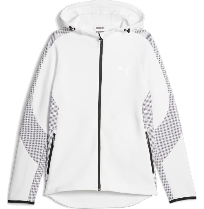 EVOSTRIPE FULL-ZIP HOODIE DK