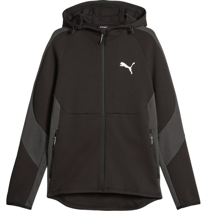 EVOSTRIPE FULL-ZIP HOODIE DK