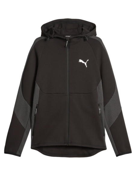 EVOSTRIPE FULL-ZIP HOODIE DK