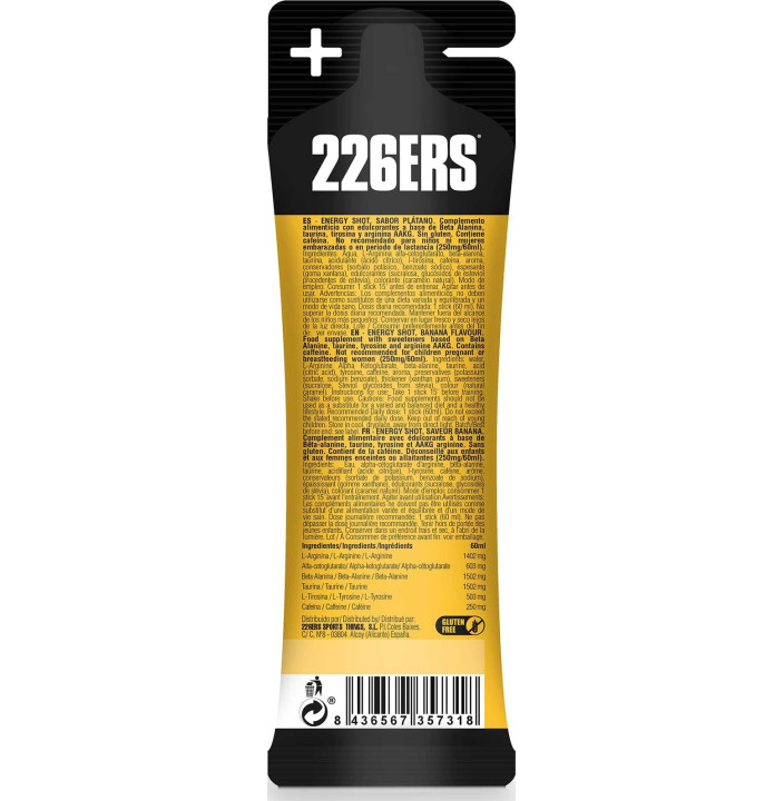 ENERGY SHOT ESTREME BANANA