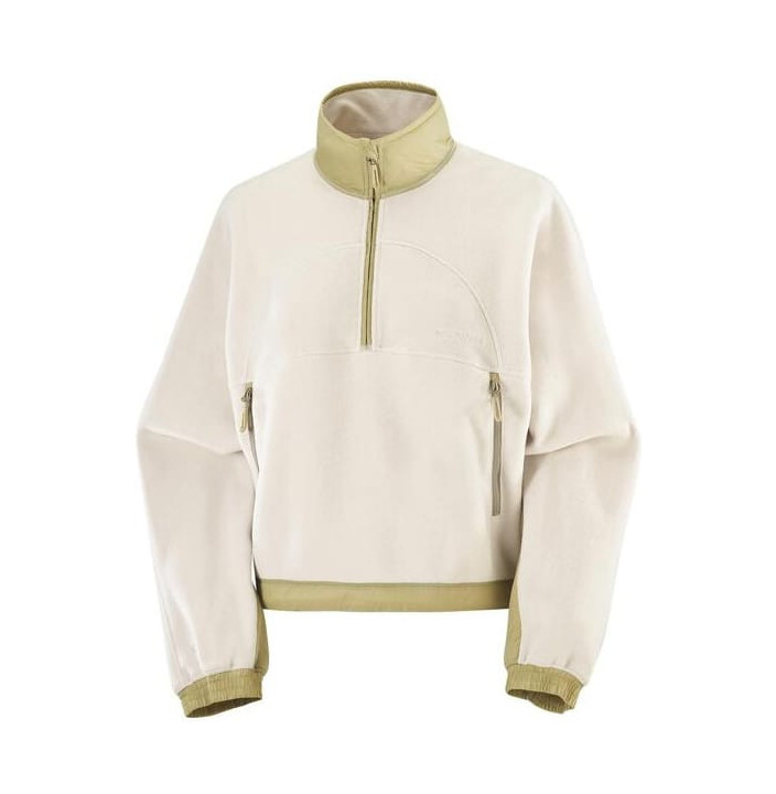 CHROMA FLEECE CROP HZ W