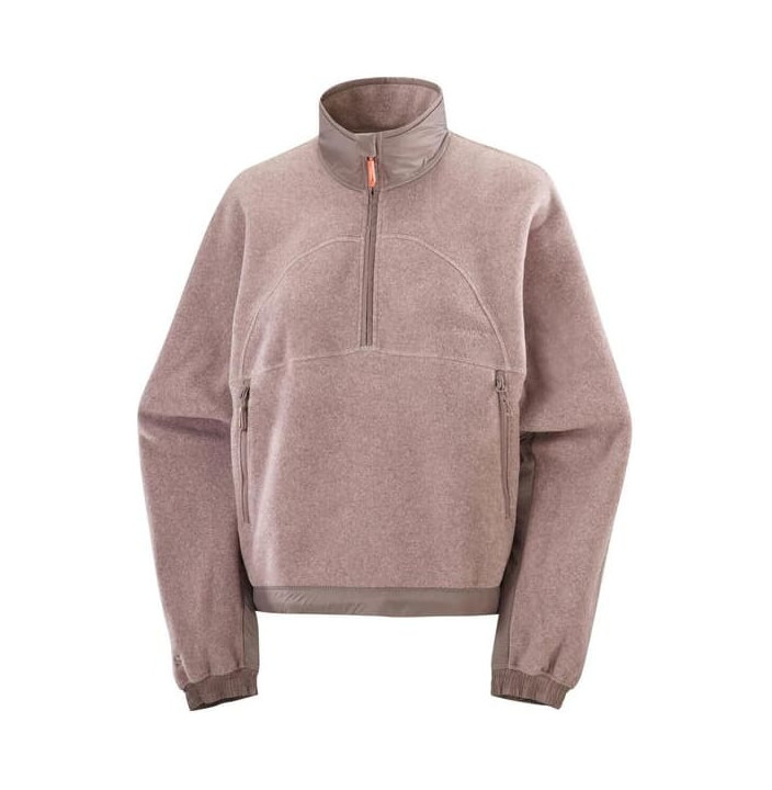 CHROMA FLEECE CROP HZ W