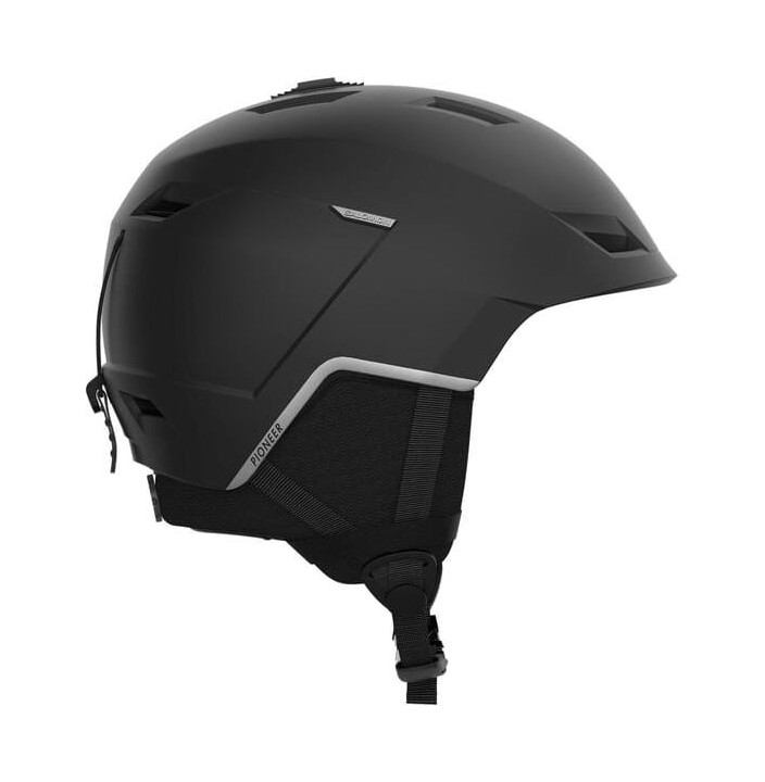 HELMET PIONEER LT BLACK SILVER