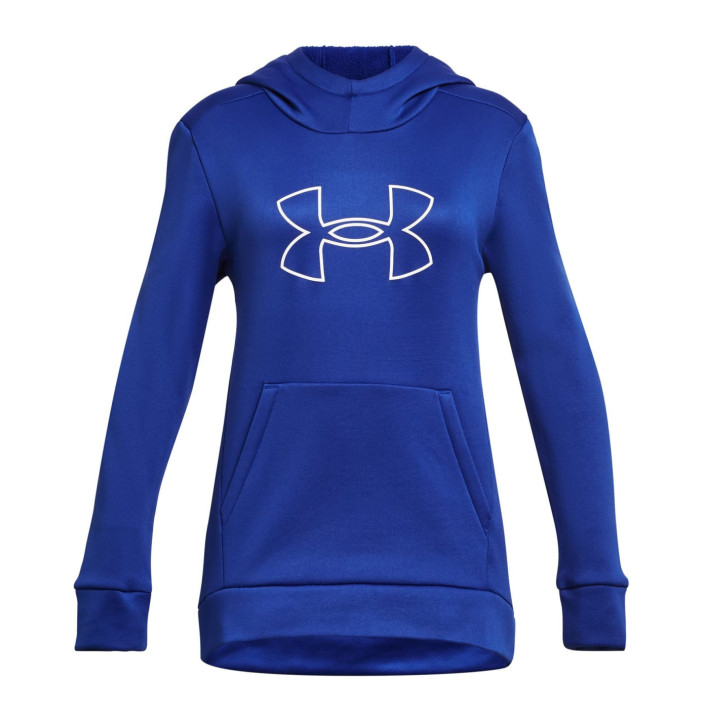 ARMOUR FLEECE BL HOODIE-BLU