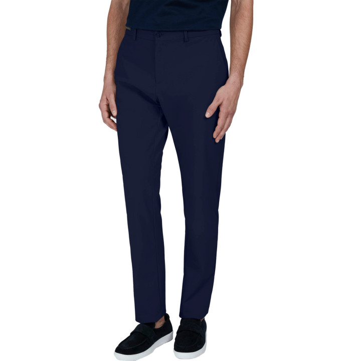 DYNAMIC STRETCH REGULAR FIT CHINO TROUSERS WITH SHARK FIN