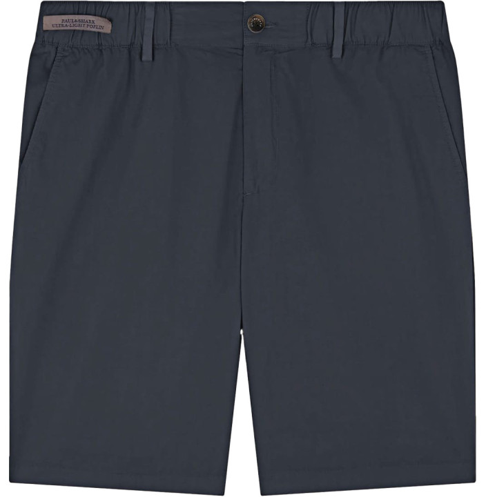 ULTRALIGHT POPELINE COTTON BERMUDA SHORTS WITH DRAWSTRING