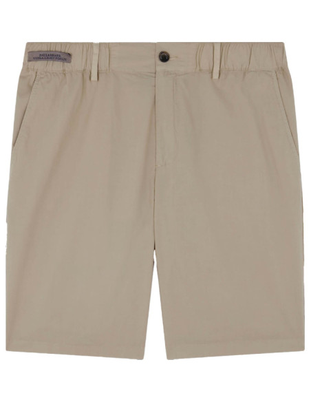 ULTRA-LIGHT POPLIN GARMENT DYED BERMUDA SHORTS