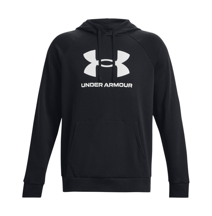 UA RIVAL FLEECE LOGO HD-GRN