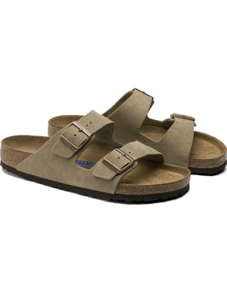 ARIZONA SOFT FOOTBED SUEDE LEATHER (NARROW)