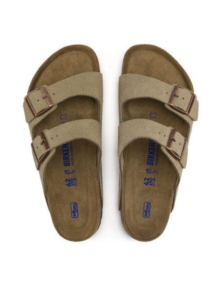 ARIZONA SOFT FOOTBED SUEDE LEATHER (NARROW)