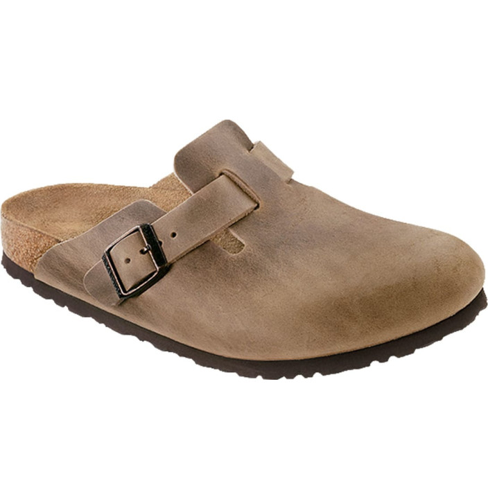BOSTON SOFT FOOTBED NATURAL LEATHER OILED