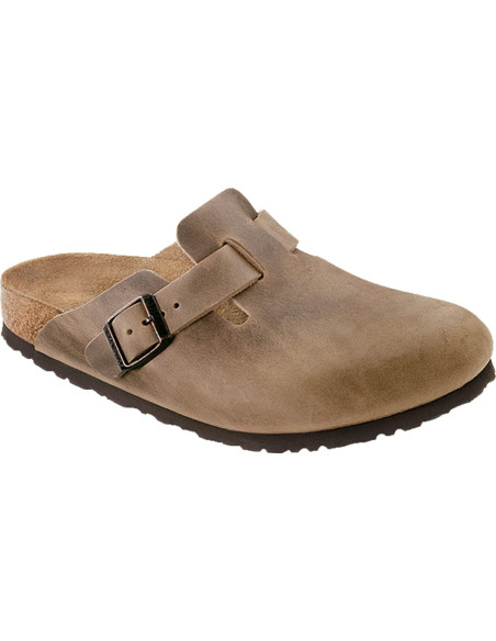 BOSTON SOFT FOOTBED NATURAL LEATHER OILED