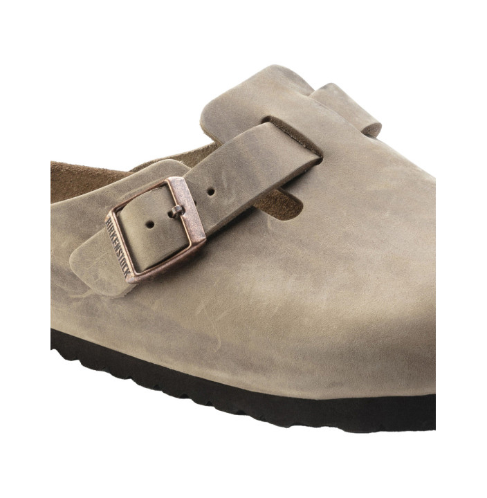 BOSTON SOFT FOOTBED NATURAL LEATHER OILED