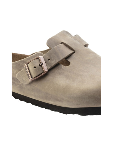 BOSTON SOFT FOOTBED NATURAL LEATHER OILED